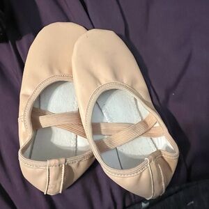 Kids Peach Ballet Flats